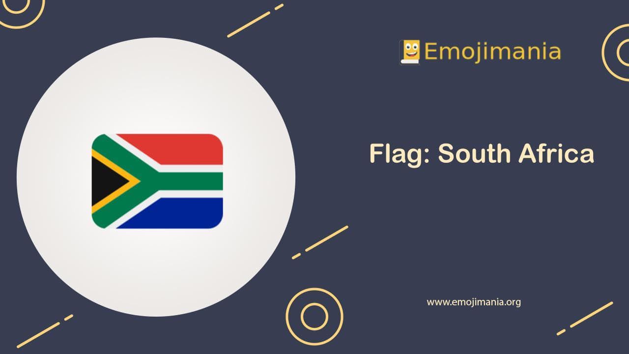 🇿🇦 Meaning | Flag: South Africa Emoji | Copy and Paste