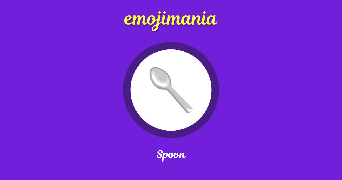 Spoon Emoji copy and paste