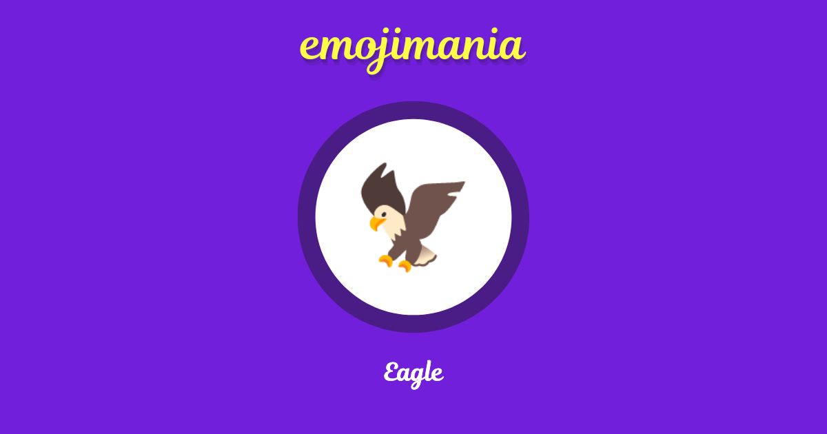 Eagle Emoji copy and paste