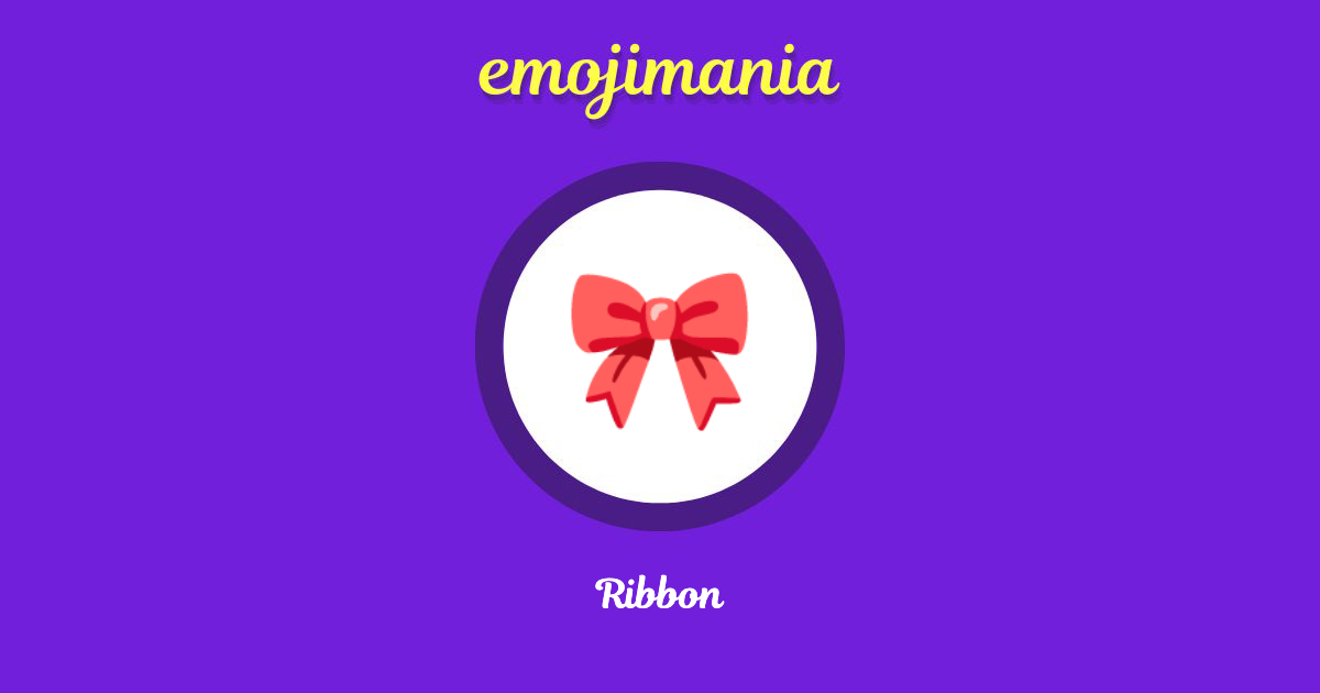 ribbon-emoji-copy-paste-emojimania